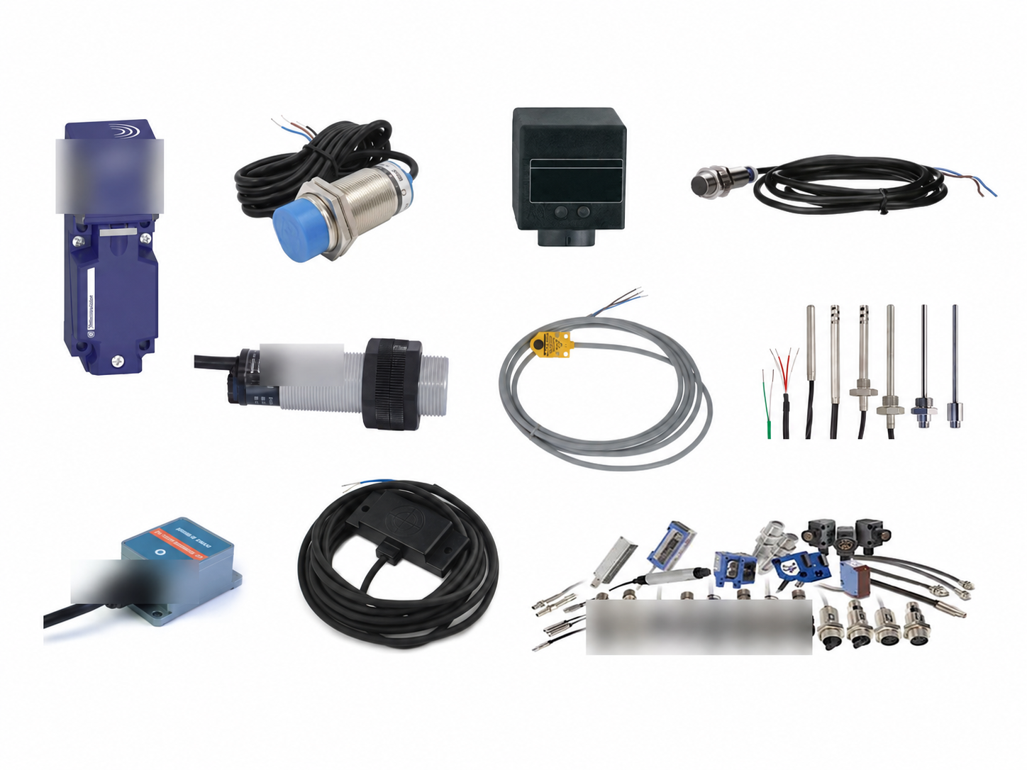 Inductive and capacitive sensors