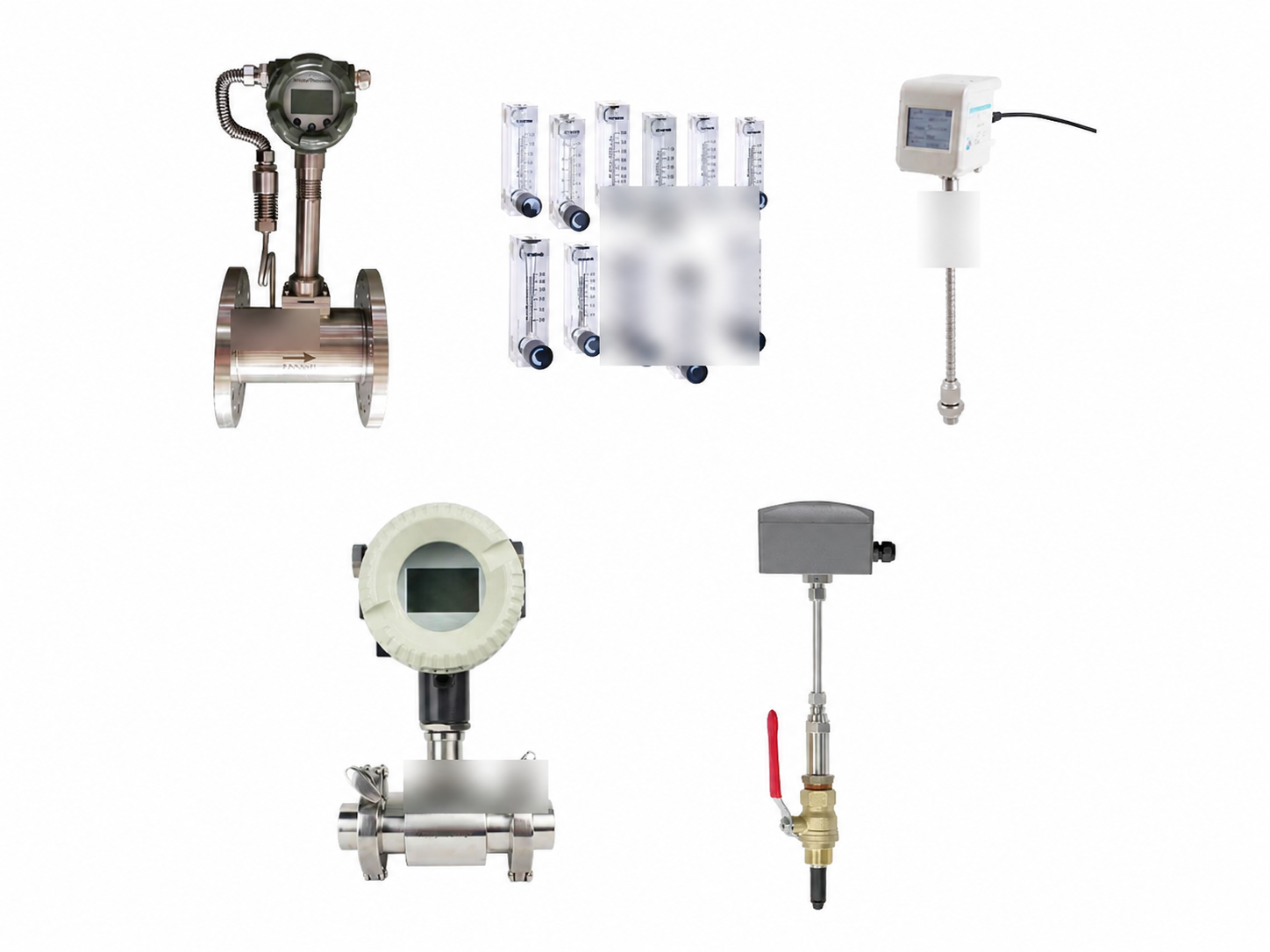 Water and oil flow meters